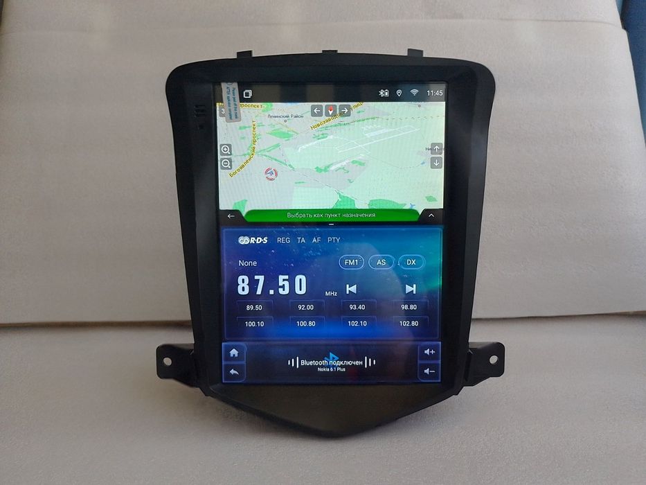 Магнітола Chevrolet Cruze з DSP, 4G та Carplay