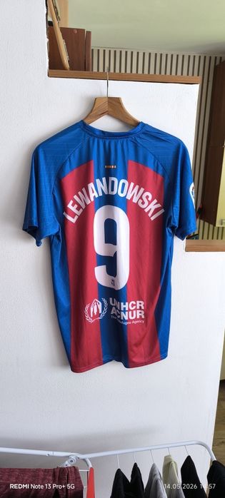 Koszulka  oryginalna  RL9 Barcelona Robert Lewandowski