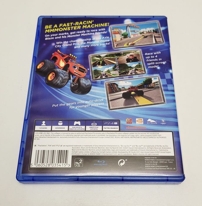 Gra Blaze Axle City Racers PL PS4 PS5 Playstation 4 5