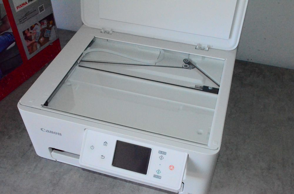Drukarka Canon PIXMA TS7650i wielofunkcyjna - brak tuszy