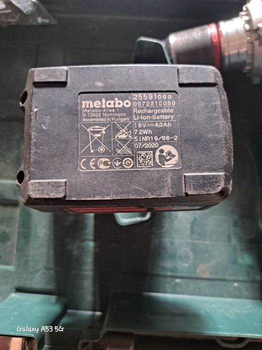 Metabo LTX полностью исправен.