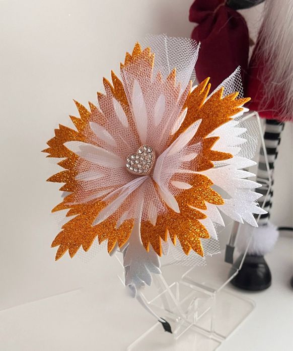 Образ, обруч, костюм сніжинки для дівчинки