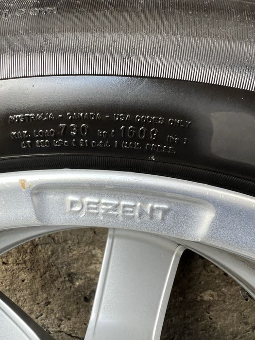 Диски з резиною 5*112 r17 / 225*55 r17 mersedes