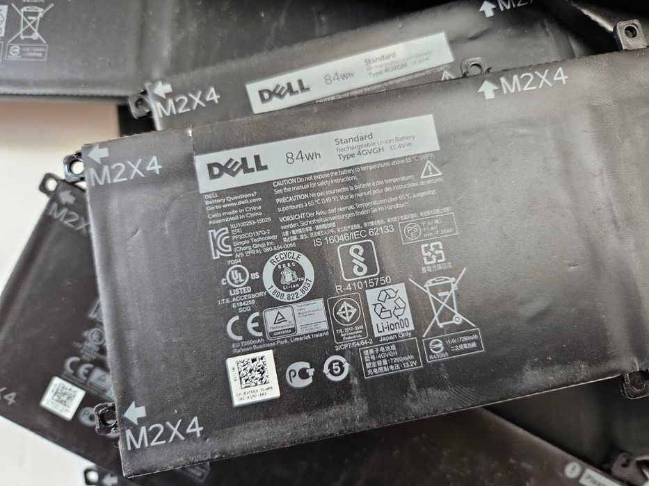 Батарея АКБ Dell XPS 15 9550 Precision 5510 4GVGH 11.4v 84WH