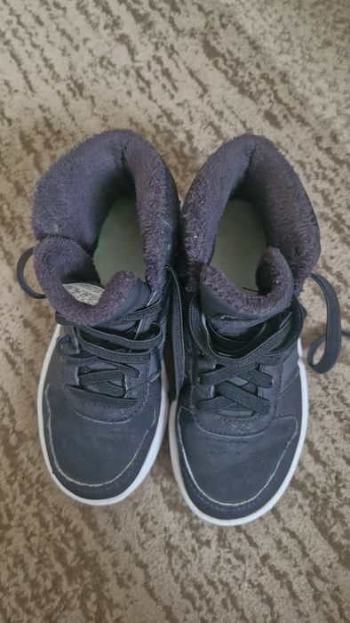 Чорні високі кросівки (хайтопи) Adidas Hoops Mid 2.0