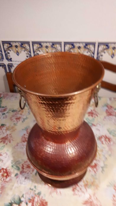 Jarrão ou porta guarda chuvas em cobre