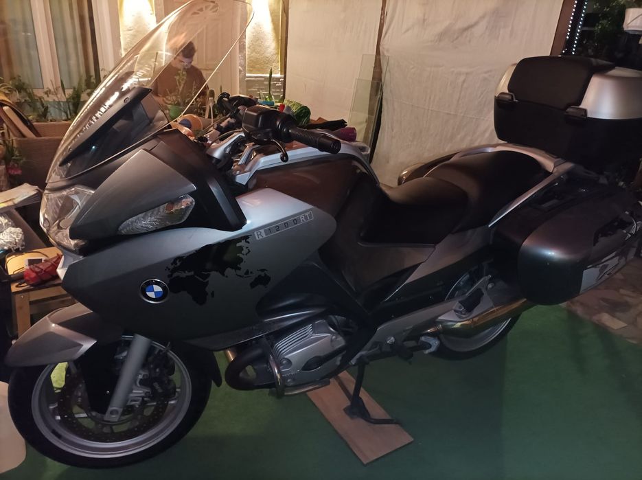 BMW RT 1200 com Viseira Elétrica e Malas