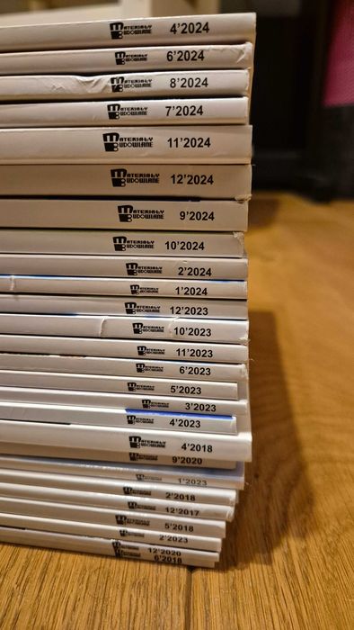 Czasopismo Materiały Budowlane Przegląd Budowlany różne numery