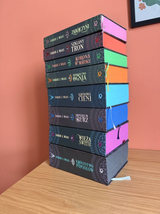 Szklany tron Sarah J. Maas kompletna saga