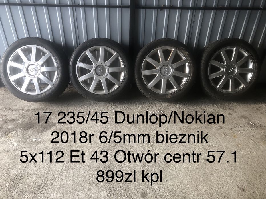 Felgi 16” 17” mercedes vw audi skoda 5x112