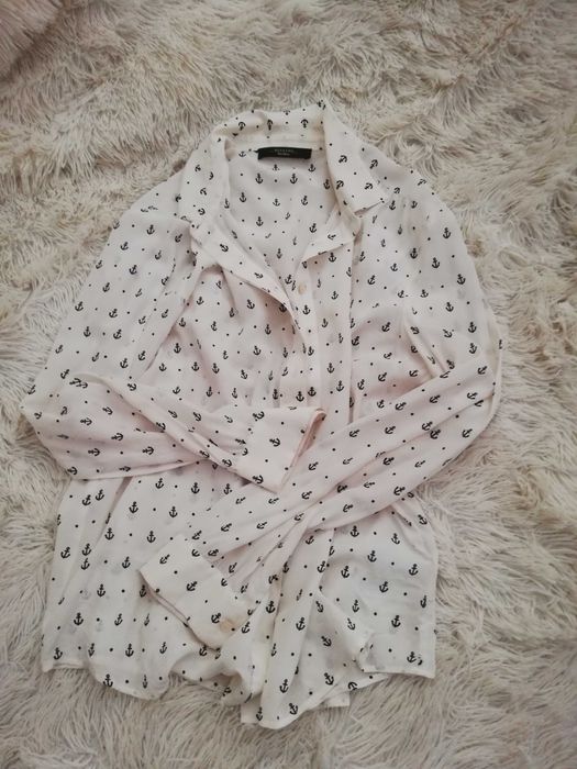 bluzka Max Mara 38 M bluzka jedwabna Max Mara Weekend M 38