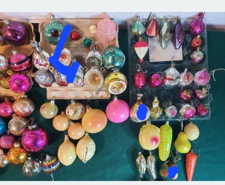 Ёлочные игрушки ссср