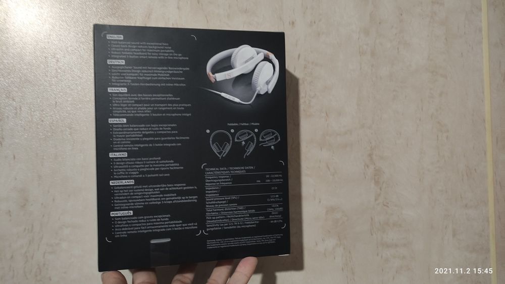 Наушники Sennheiser HD 2.30i Headphones  - White