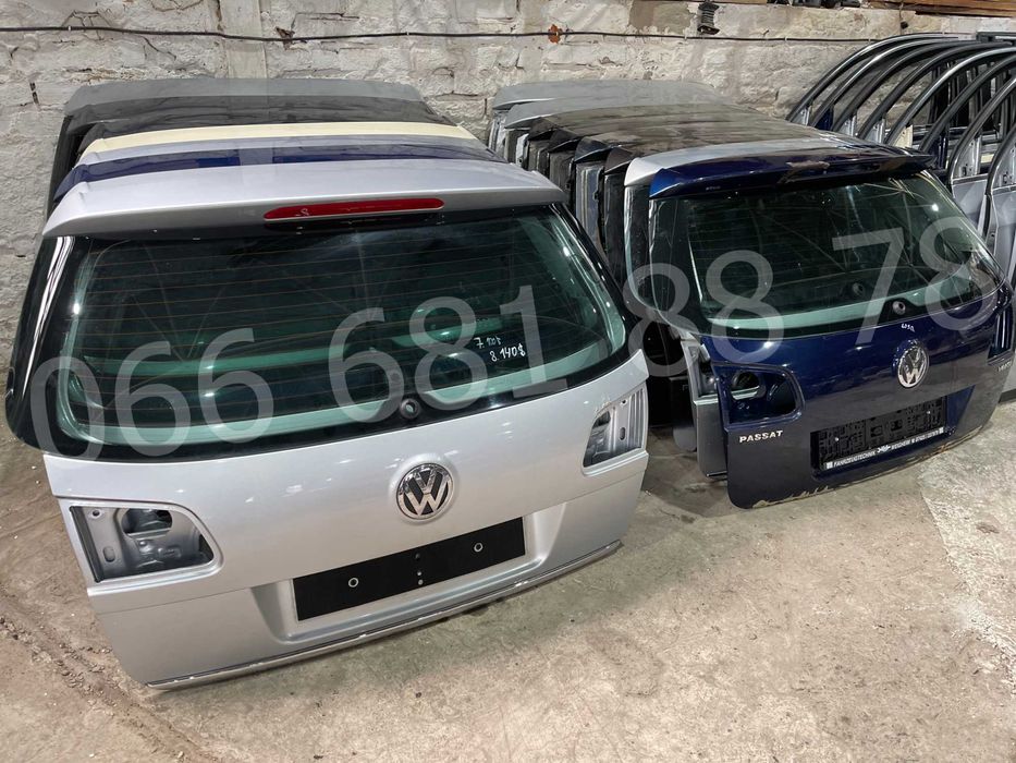 Ляда Пассат Б6 крышка багажника Passat B6 LA7W задняя дверь кляпа