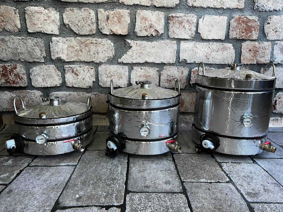 Destylator MIEDZIANY PotStill fi54 + AKCESORIA [Do domowej destylacji: Owoce, Zboża, Cukier] Kotły 30-100 litrów