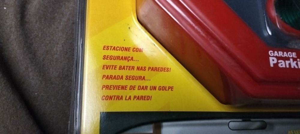Detetor distância de estacionamento em garagem (ver desconto no texto)