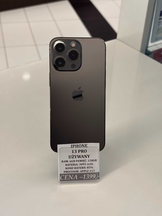 iPhone 13 Pro 128GB Bat 85% Topcase Vivo *Raty 0%