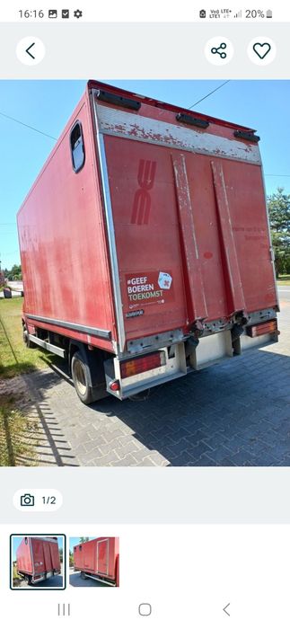 Zabudowa do zywca bydła zwierzat koni