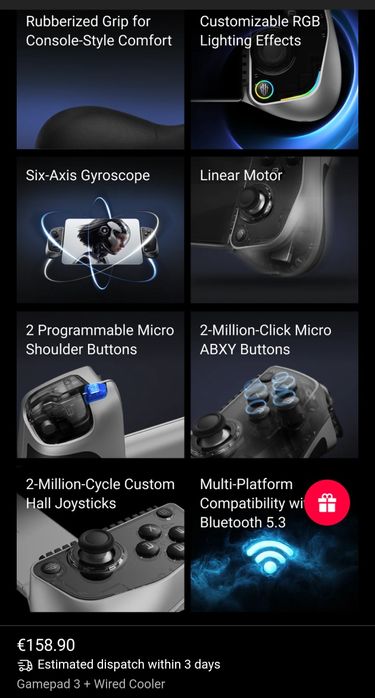 REDMAGIC Shadow Blade Gamepad 3