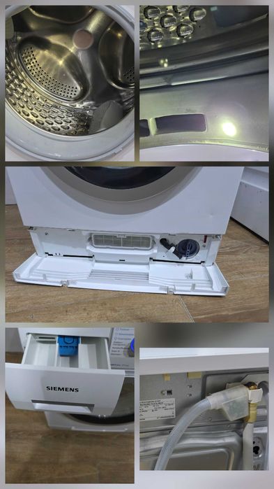 Pralko-Suszarka Siemens IQ700 7/4kg 1400obr, silnik inwerterowy, LED