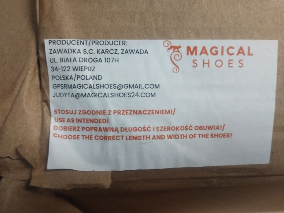 Buty nowe rozmiar 46 MAGICAL SHOES