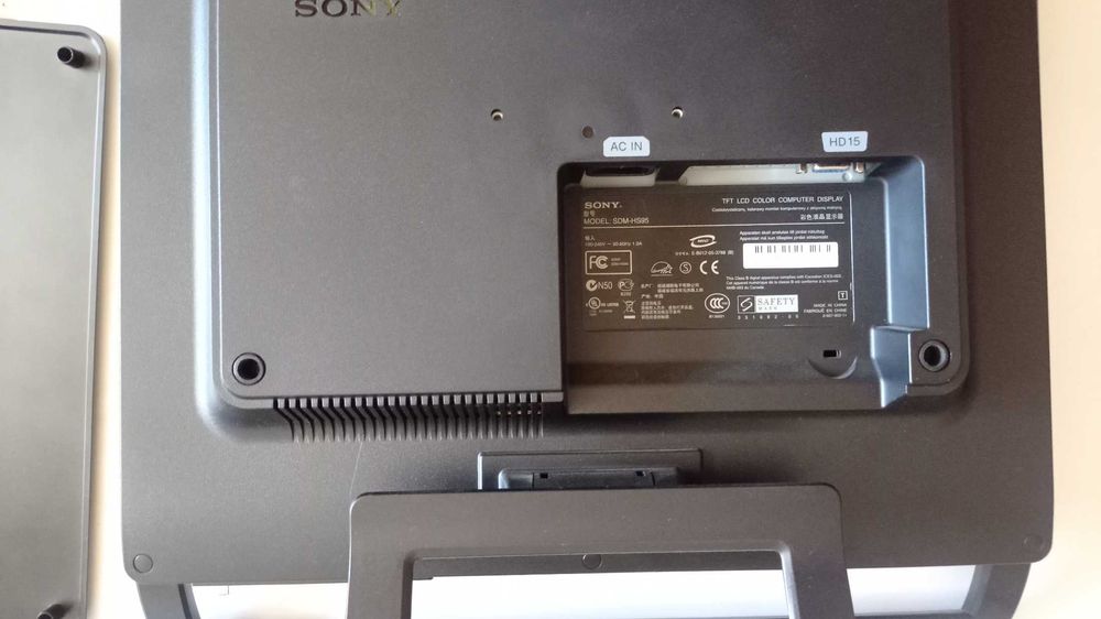 Monitor Sony TFT LCD