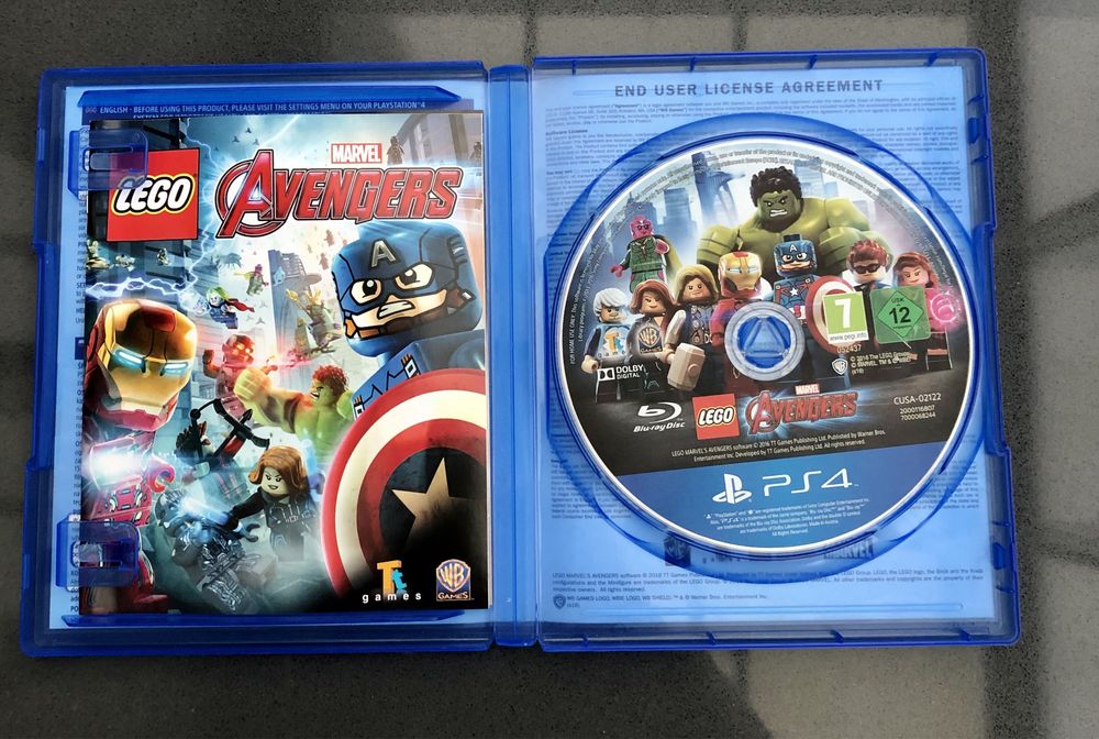 PS4 gra Avengers Marvel stan bardzo dobry używana