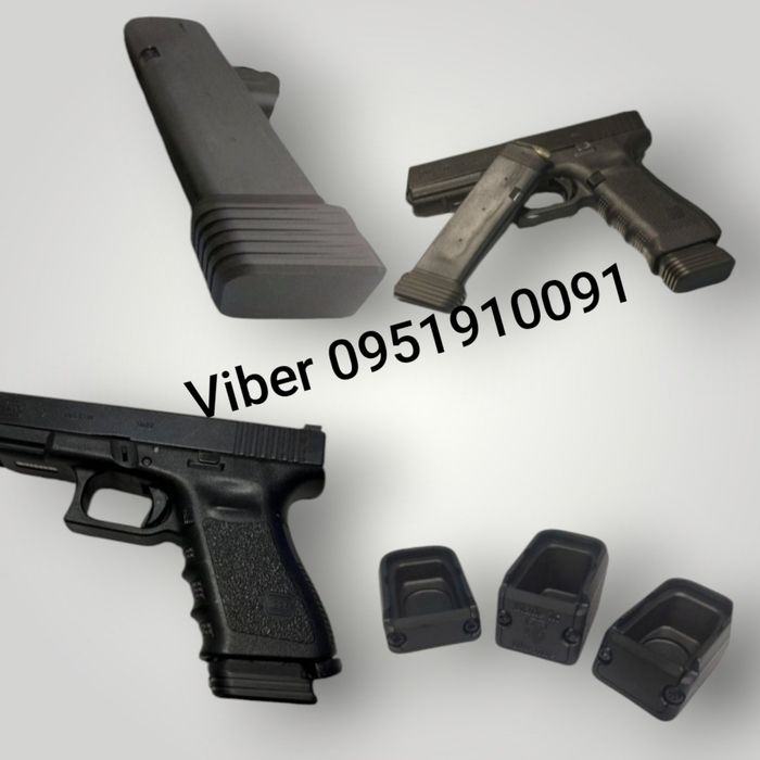 Пятка магазина Glock 17,19, Flarm Uxor, T910, H&K VP9, Sig Sauer P320, CZ 82/83
