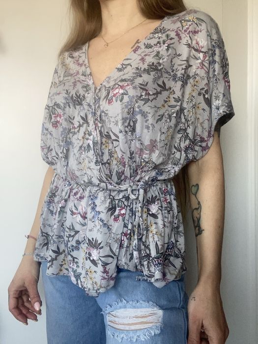 bluzka H&M roz. S/M 100% wiskoza