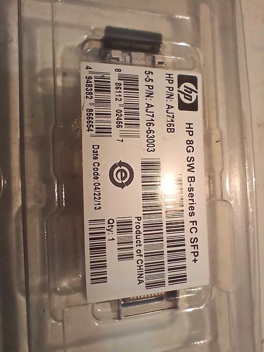 HP Módulo Trasceptor fibra optica 8GB AJ716B