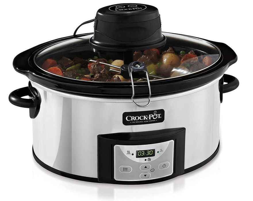 Panela cozedura lenta Slow Cooker Crock-Pot CSC012X AutoStir