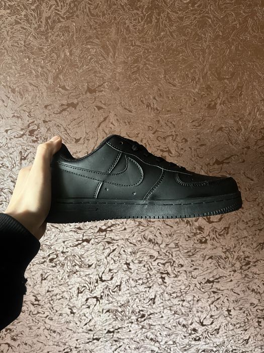 [ОЛХ ДОСТАВКА ]Кросівки Nike Air Force 1 Black чорні найк ар форс