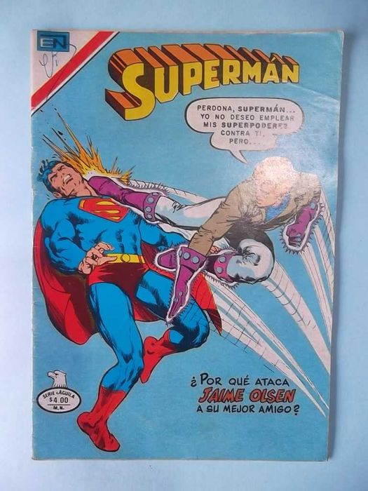 SUPERMAN - Edição MEXICANA - Várias revistas dos anos 70