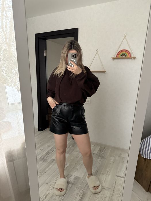 Шорты из кож зам