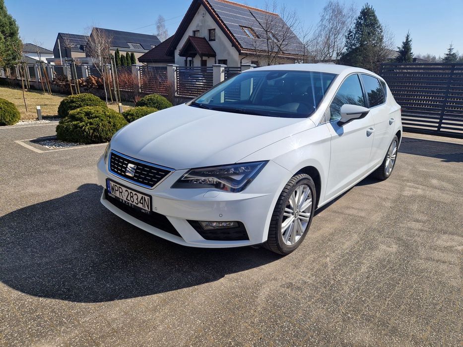 Seat Leon SEAT LEON Salon PL, Bezwypadkowy, Serwisowany w ASO, 1 właściciel