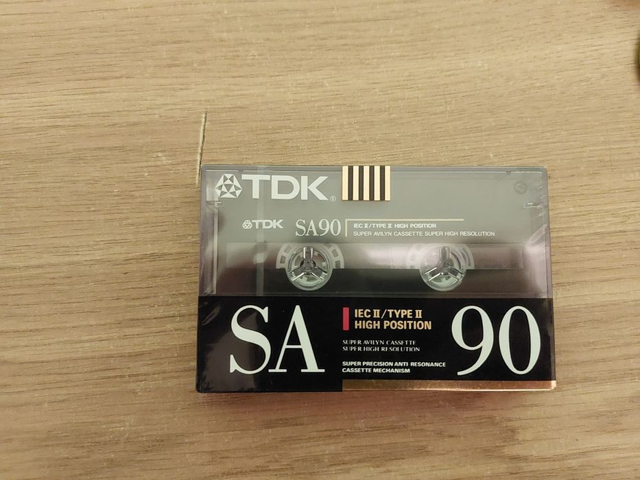 Kaseta TDK SA 90 nowa oryginalne opakowanie