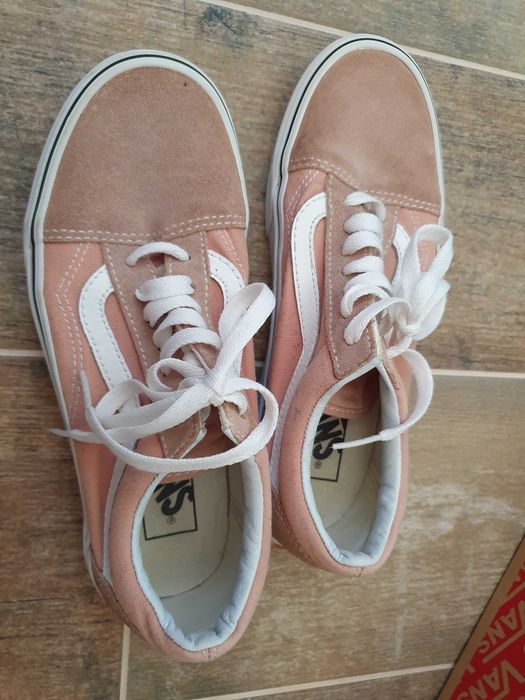 Trampki vans old skool różowe