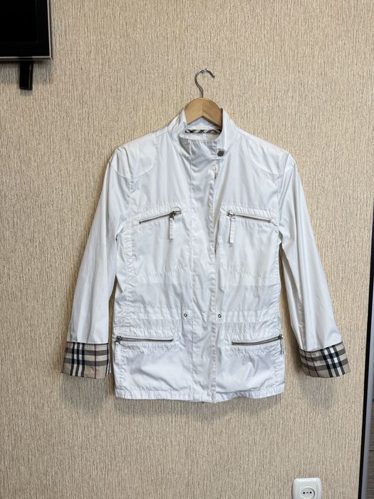 Біла вітровка burberry london, оригінал