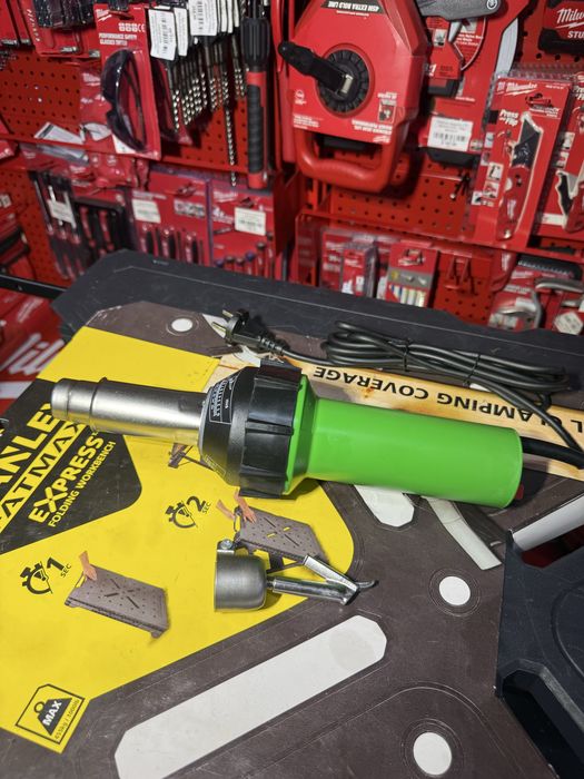 Зварювальний фен  1600W leister Фен для зварювання ПВХ тентів,мембрани,баннера
