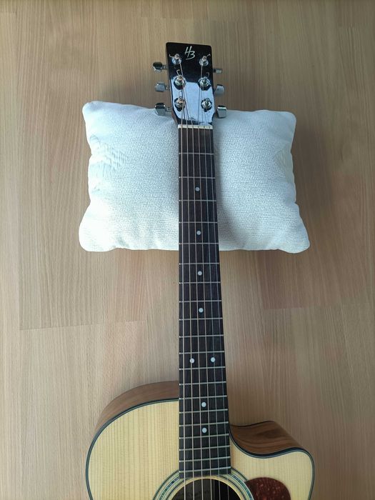 Guitarra Eletro acústica Harley Benton Custom Line CLG-48CE e Estojo