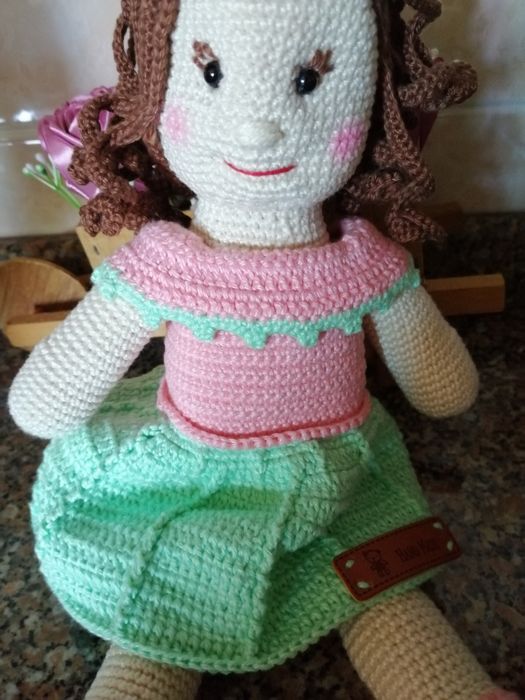 Boneca amigurumi