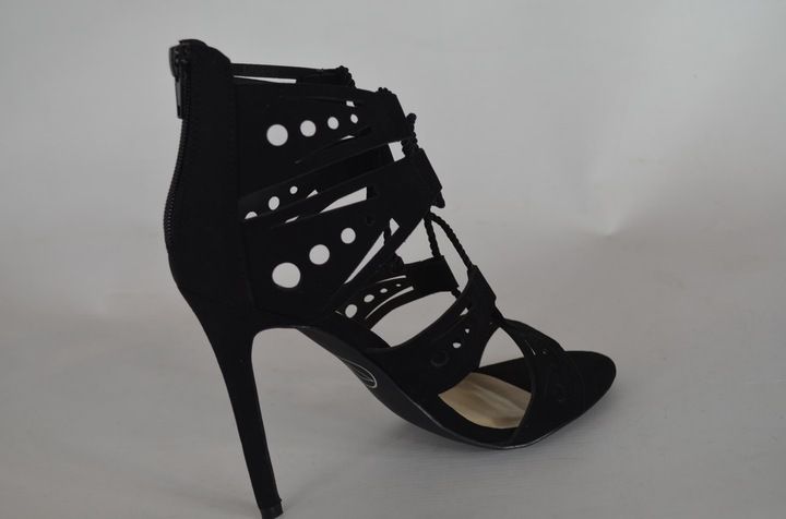 MISSGUIDED sandały damskie czarne nowe E CZARNE ROZ 38
