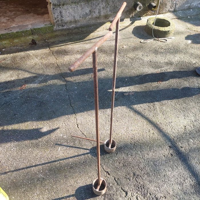 Furadeiras de tela e plástico anti ervas daninhas..