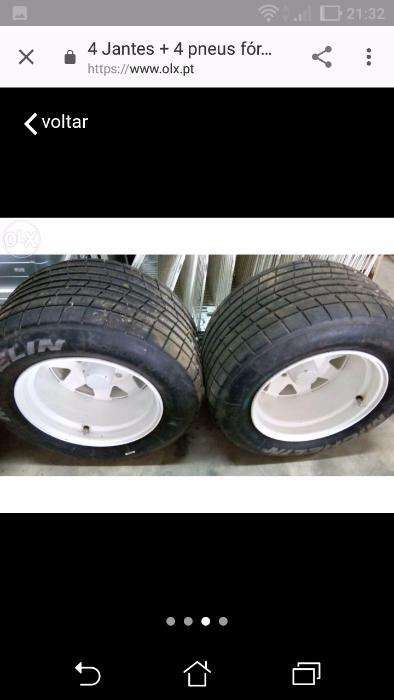 Jantes carocha buggy 4x130 com pneus frente 285 Largo trás 375 Largo