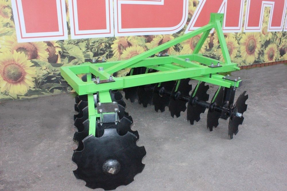 Посилена рама борона дискова навісна 1.3 м БДН дисковая навесная Бомет