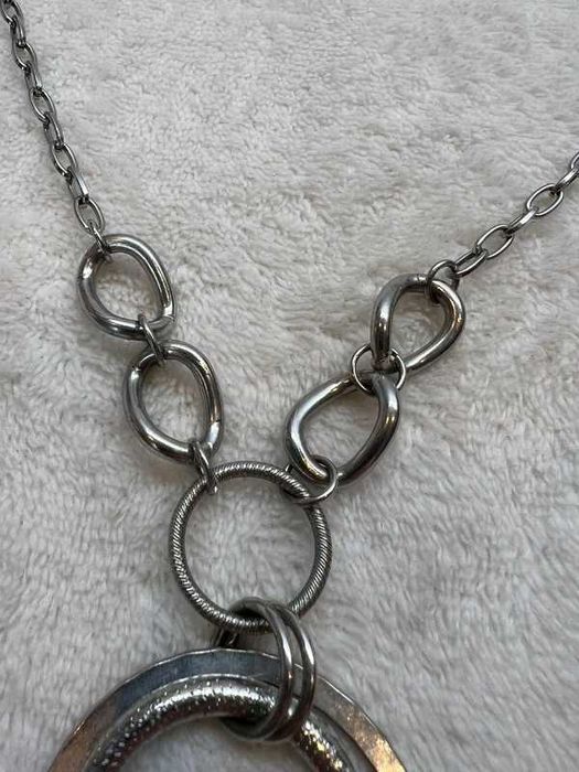 Naszyjnik Basic casual serca serduszka metal metalowy grunge 2