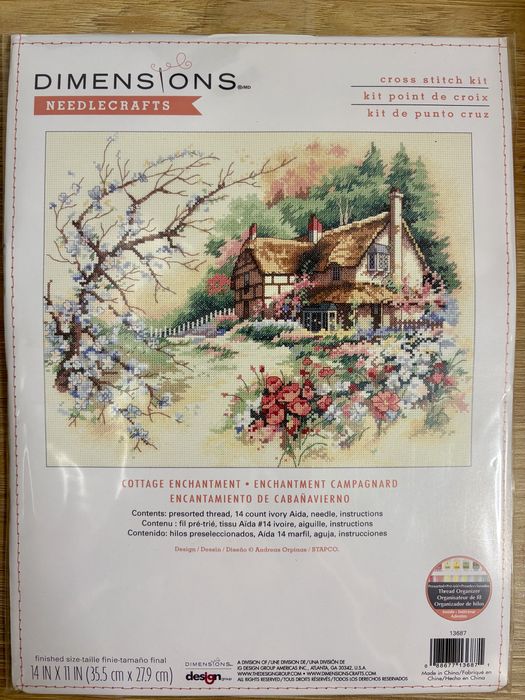 Zestaw do haftu Dimensions 13687 Domek