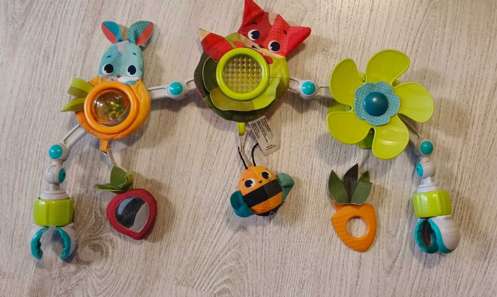 TINY LOVE Łuk z zabawkami pałąk na wózek leżaczek fotelik 0+