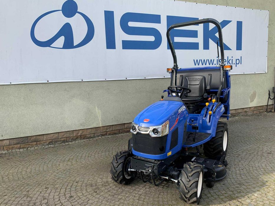 Ciągnik Iseki TXGS24 24 KM z kosiarką i koszem na trawę CENA BRUTTO