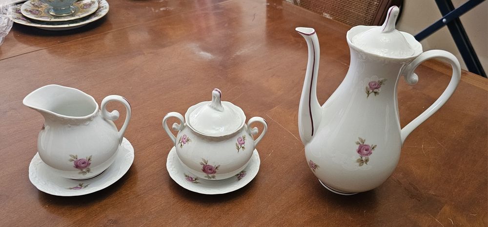 Conjunto chá SPAL porcelanas Portugal